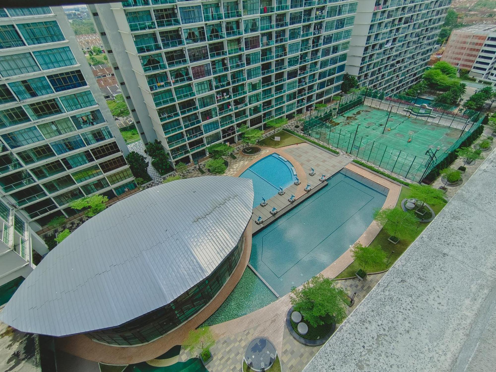 Mount Austin Ikea, Aeon 10Mins -Pool View- C115 Lägenhet Johor Bahru Exteriör bild
